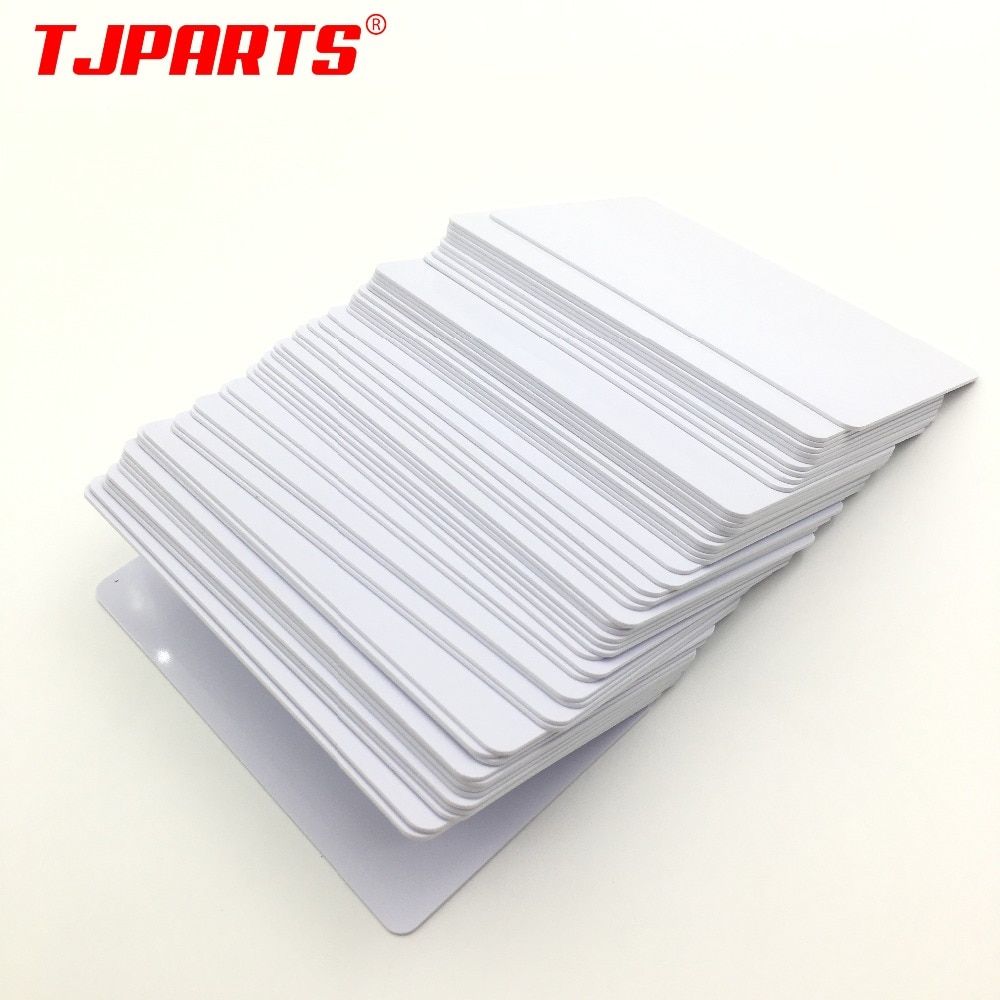 100 Glossy White Blank Inkjet Printable PVC Card Waterproof Plastic ID Card Business Card No Chip For Epson For Canon Printer