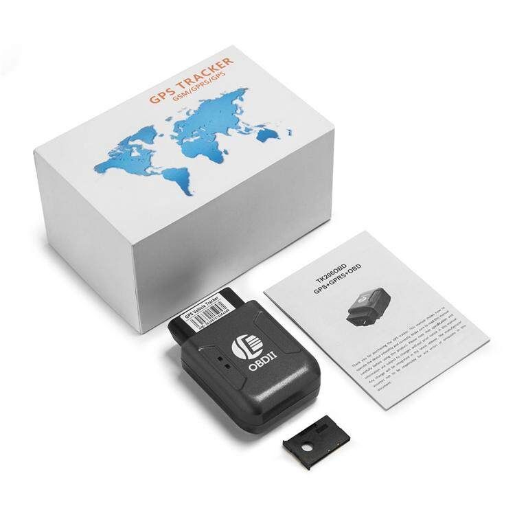 Tk206 OBD GPS Vehicle Tracker Black