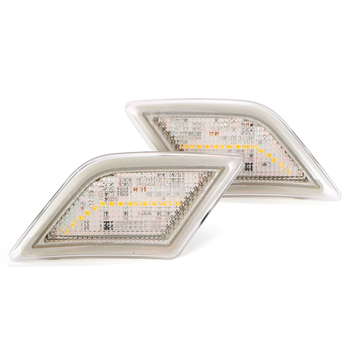 2Pcs Bumper LED Side Marker Indicators Light For Benz W204 C300 C350 C63 08-11 Neutral