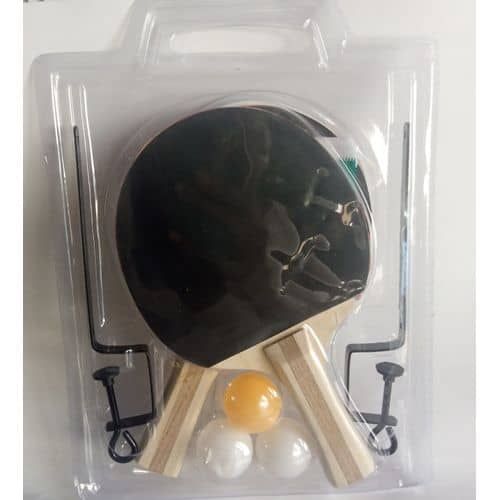 Table Tennis Bat, 3pcs Ball, Net & Post
