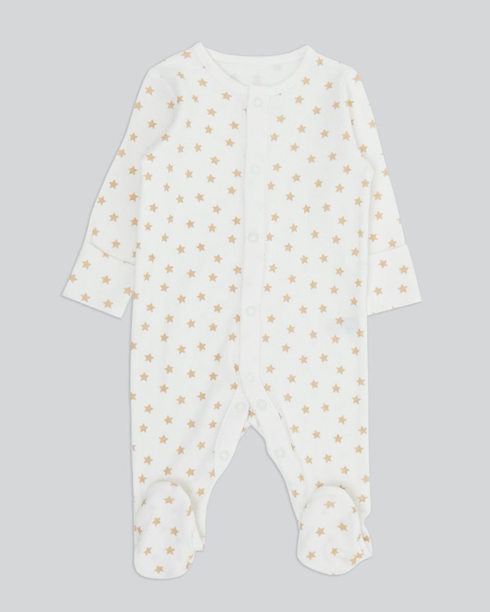 Unisex Baby Sleepsuits Set - 3 Pack