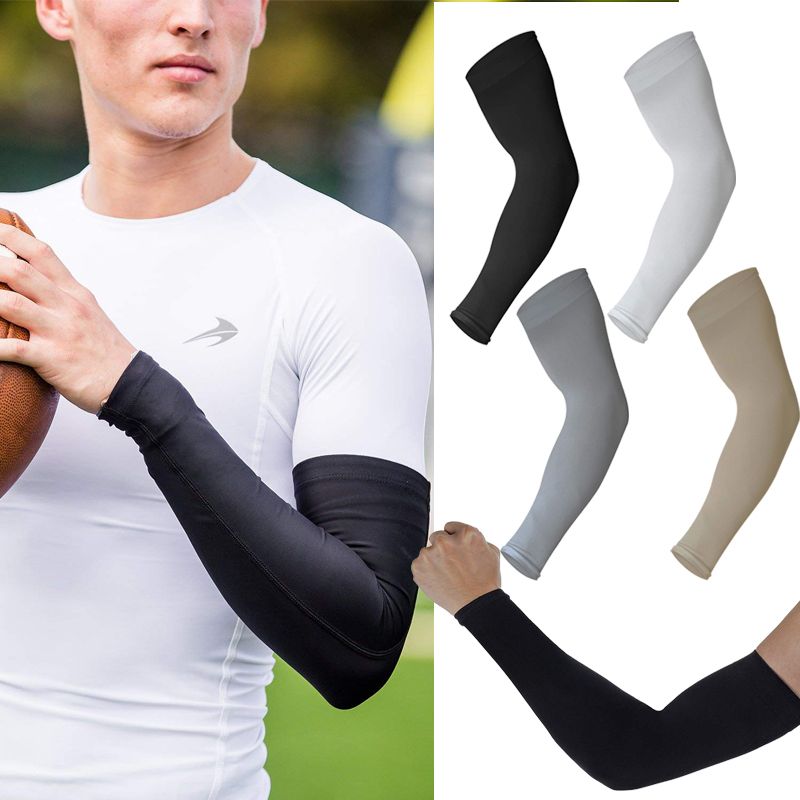 4 Pairs Unisex Cooling Arm Sleeves Cover Cycling R