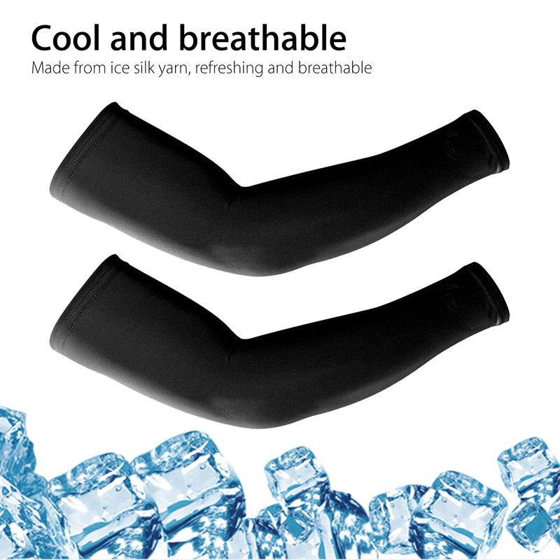 4 Pairs Unisex Cooling Arm Sleeves Cover Cycling R
