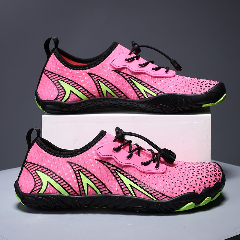 Men Upstream Shoes Aqua Shoes Barefoot Swimming Shoes Pink