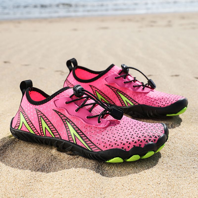 Men Upstream Shoes Aqua Shoes Barefoot Swimming Shoes Pink