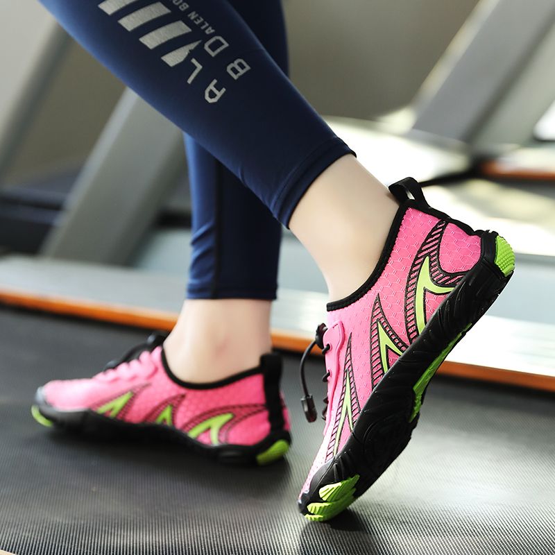 Men Upstream Shoes Aqua Shoes Barefoot Swimming Shoes Pink
