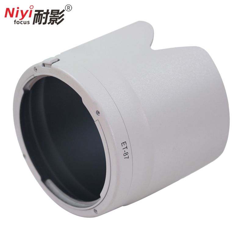 New Back/white Et-87 Camera Lens Hood Ef 70-200 Mm F/2.8 L