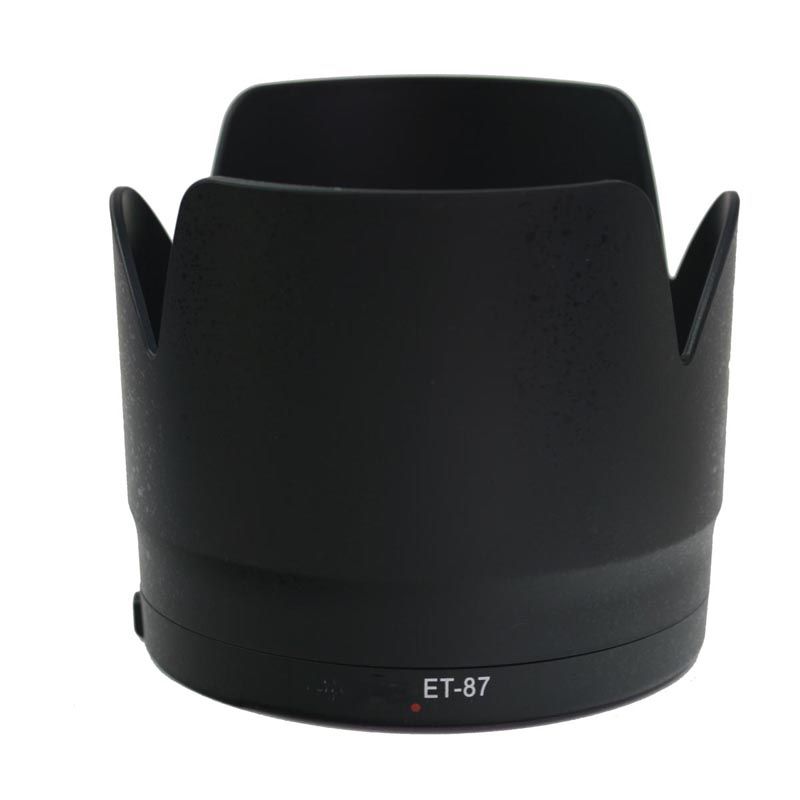 New Back/white Et-87 Camera Lens Hood Ef 70-200 Mm F/2.8 L