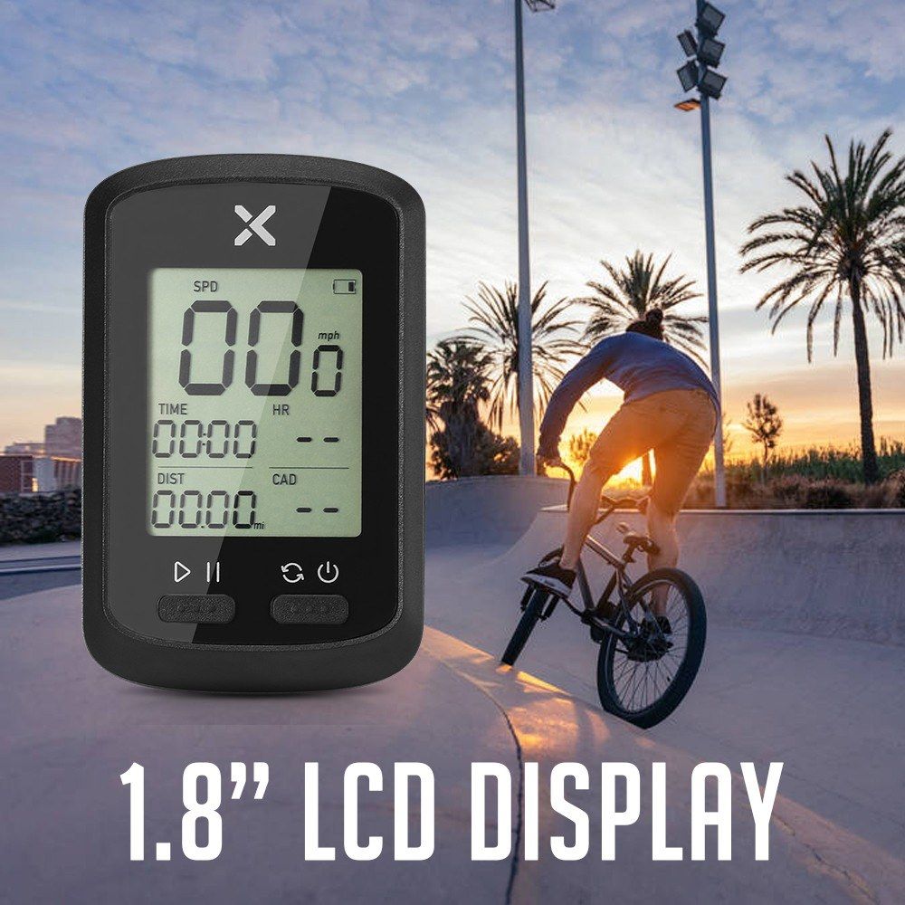 Smart GPS Cycling Computer BT ANT+ Wireless Bike Computer
