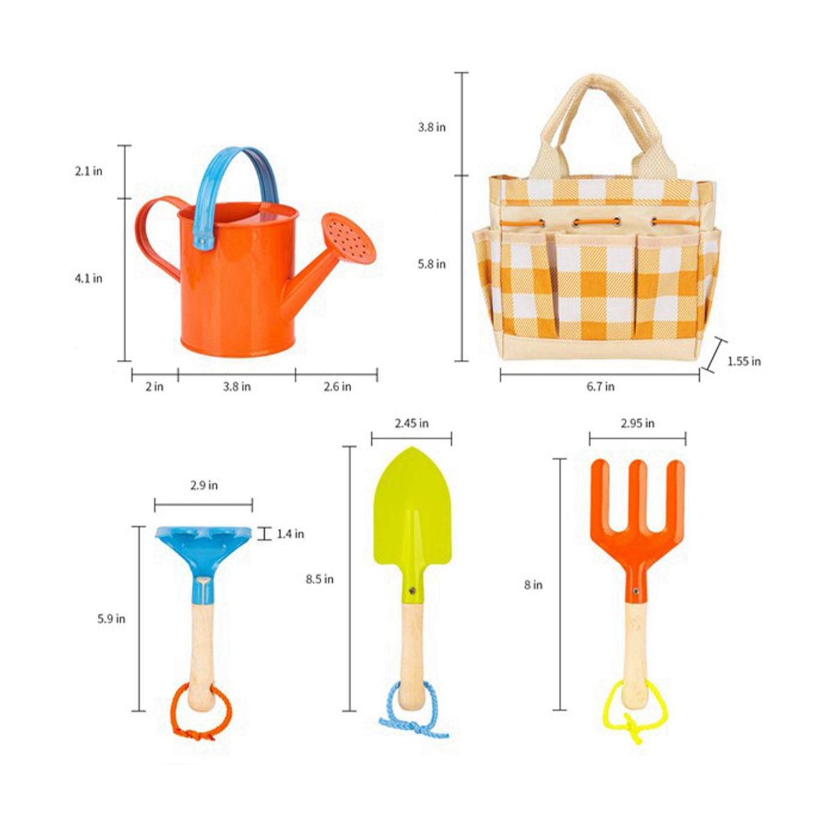 Children'S Gardening Tools Set 7Pcs Children'S Gardening