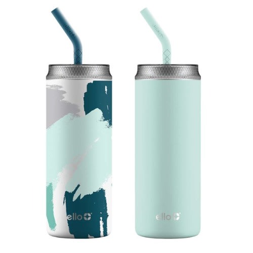 Ello Fizz Vacuum Insulated Stainless Steel Tumbler - 2pieces - 20oz