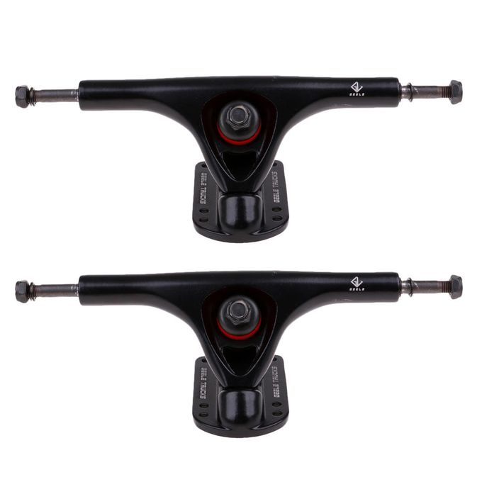 Aluminum Alloy Longboard Trucks Black