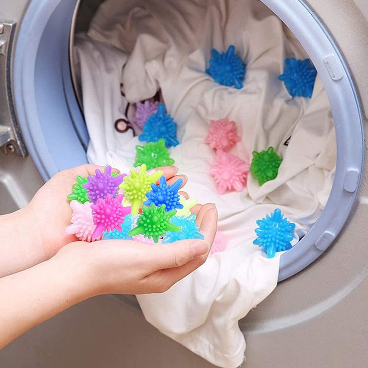 24Pcs Cleaning Ball Washing Machine Cleaning Ball Sets