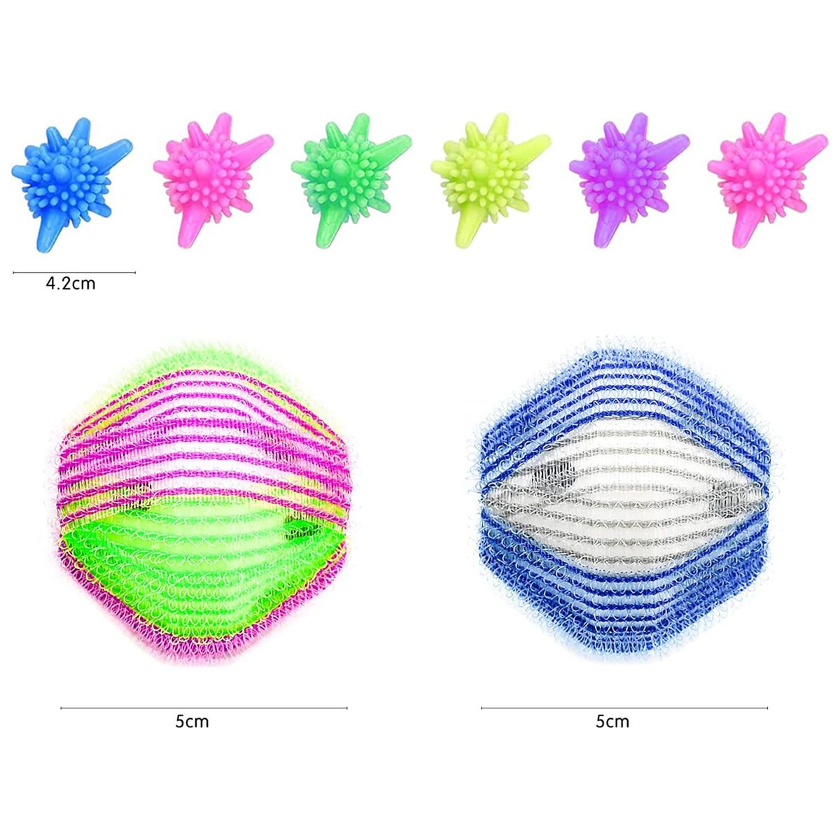 24Pcs Cleaning Ball Washing Machine Cleaning Ball Sets