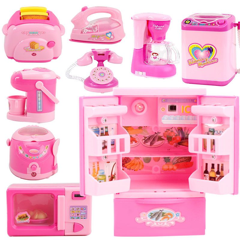 Kitchen Toys Kids For Set Plastic Toys Pretend Kitchen Play
