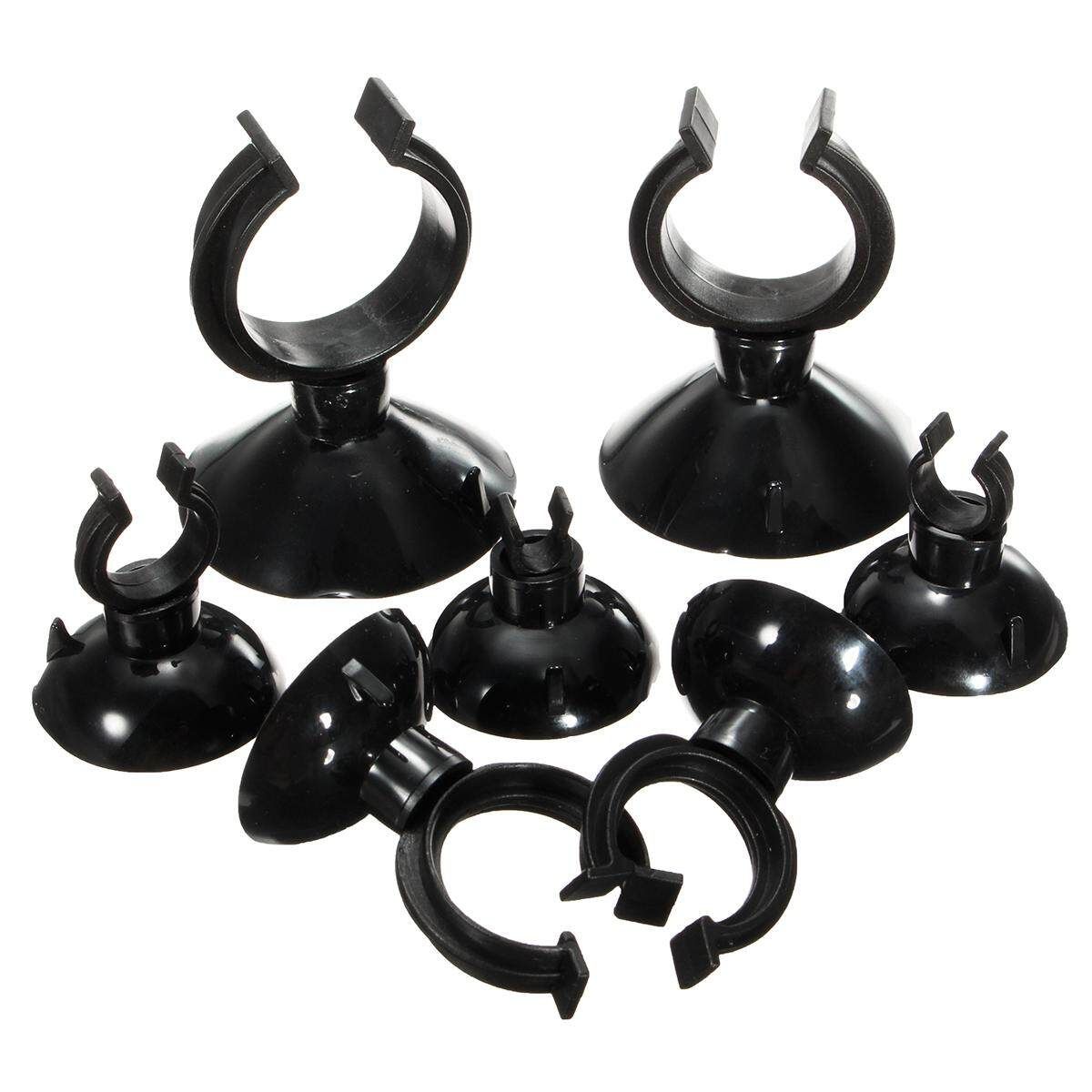 12PCS Aquarium Fish Tank Suction Cups Sucker Clips Holders For 25*45mm Air Line Tube