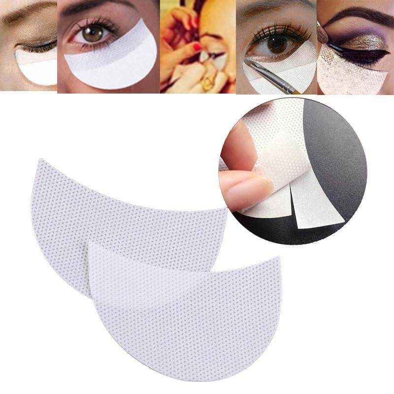 100Pcs Eyelash Pad Under Eye Stickers Makeup Eye Shadow Eyeliner Shields