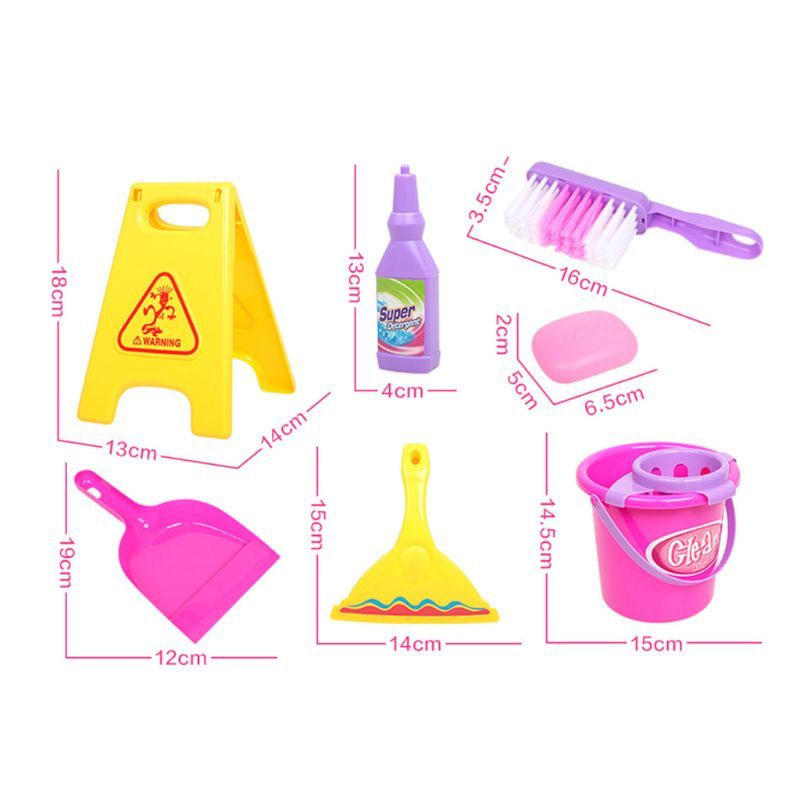 House Simulation Play Children's Mini Tools Boy Cleaning