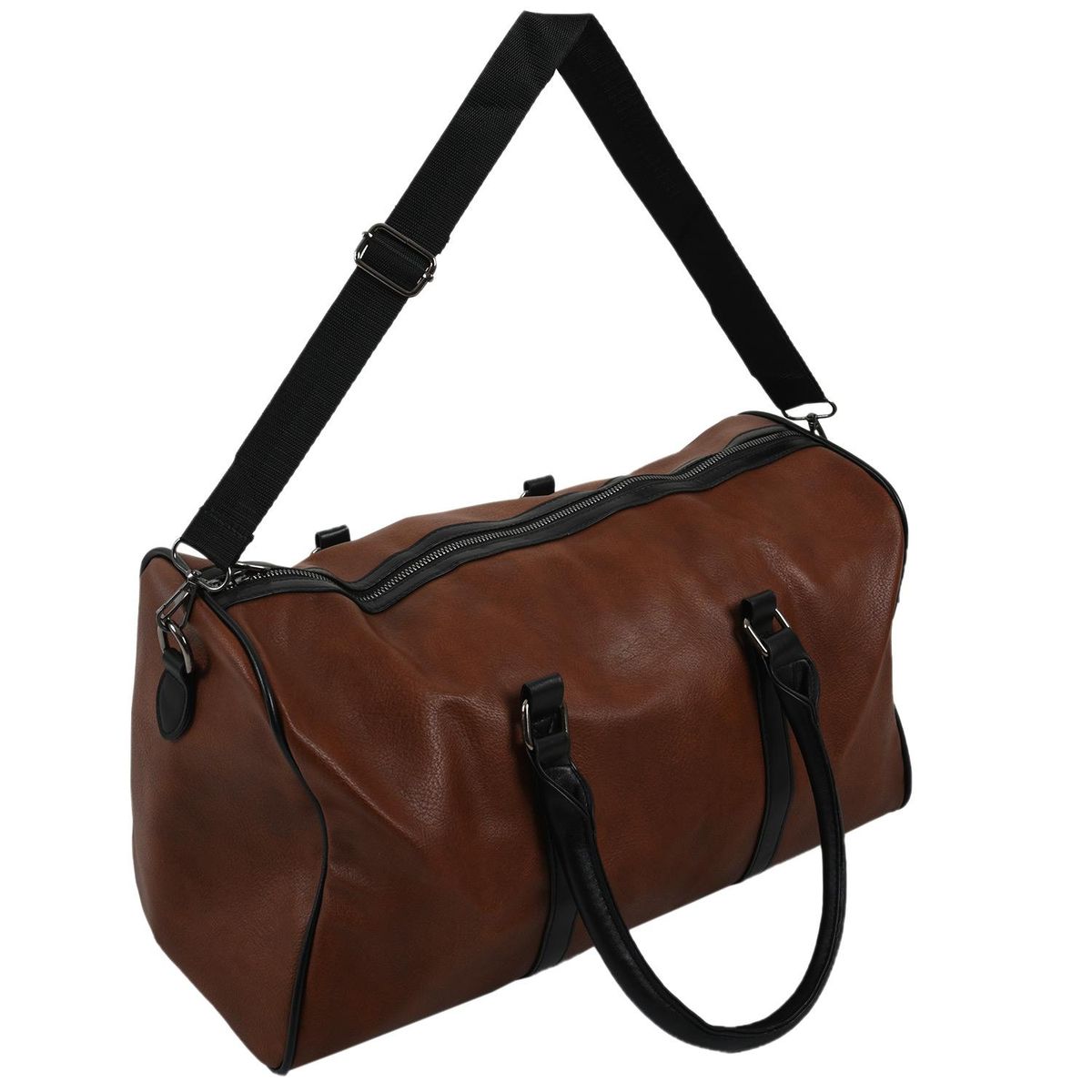 Men Sport Bag Pu Travel Bag Women Fitness Crossbody Large