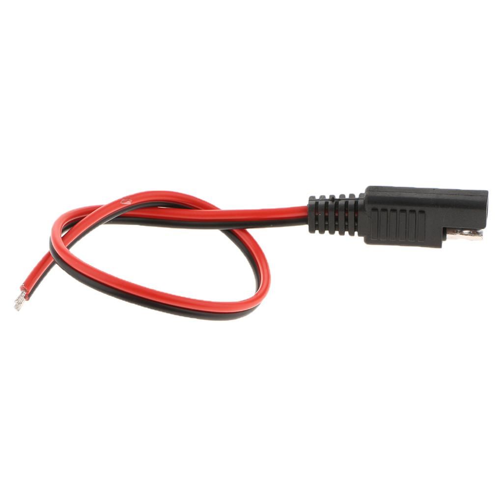 12V SAE Power Adapter Connector Cable Harness For Car Solar Battery
