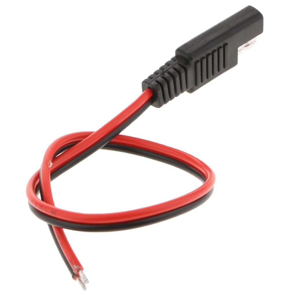 12V SAE Power Adapter Connector Cable Harness For Car Solar Battery