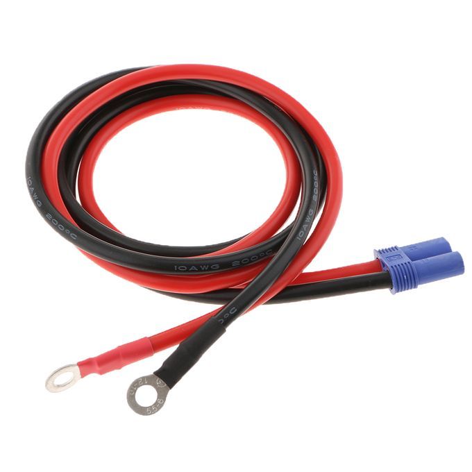 12V-24V EC5 To Ring Terminal Car Emergency Power Adapter Cable 950mm