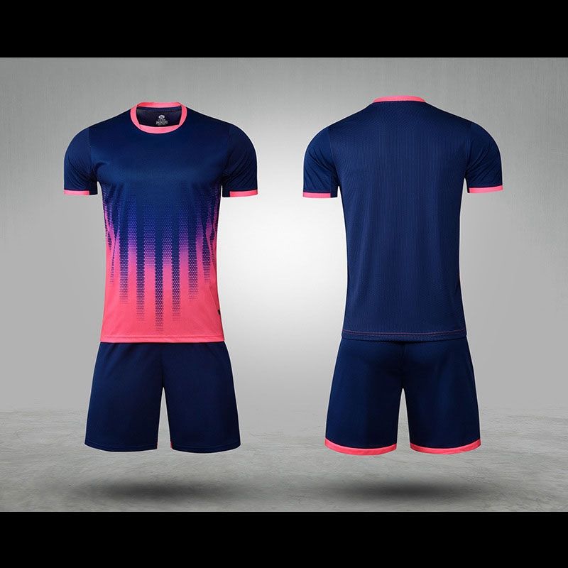 T-shirt Shorts Football Training Kids Men Soccer Jerseys Set