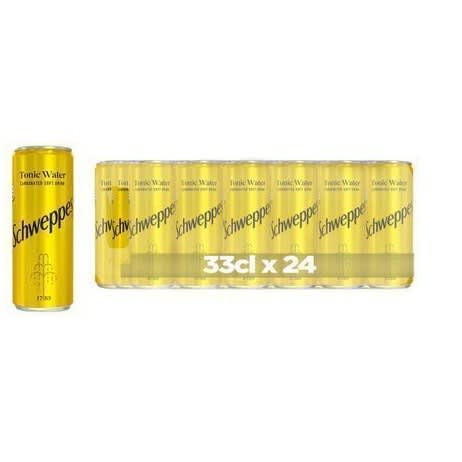 Tonic Water Sleek Can - 33cl X 24