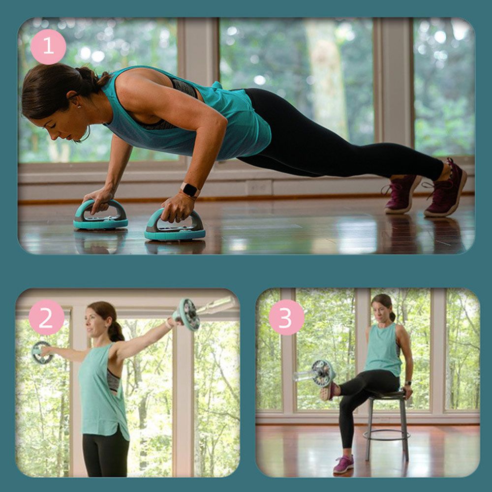 Multifunctional Abdominal Wheel Roller Portable Abdominal