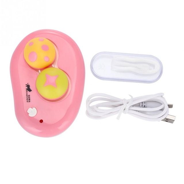 Electric Contact Lens Case Ultrasonic Washer