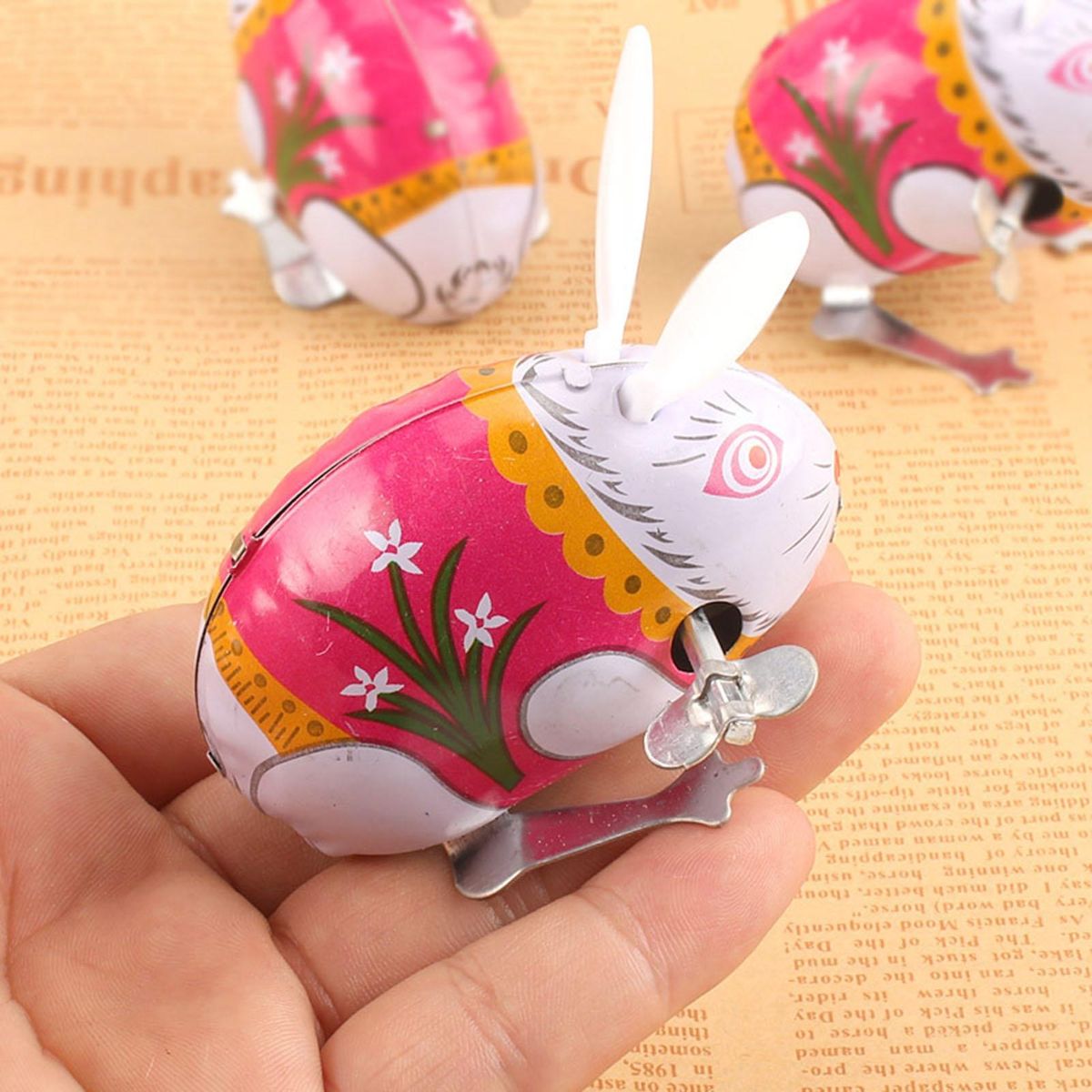 Easter Rabbit Toy Crawling Clockwork Rabbit Educational Toy