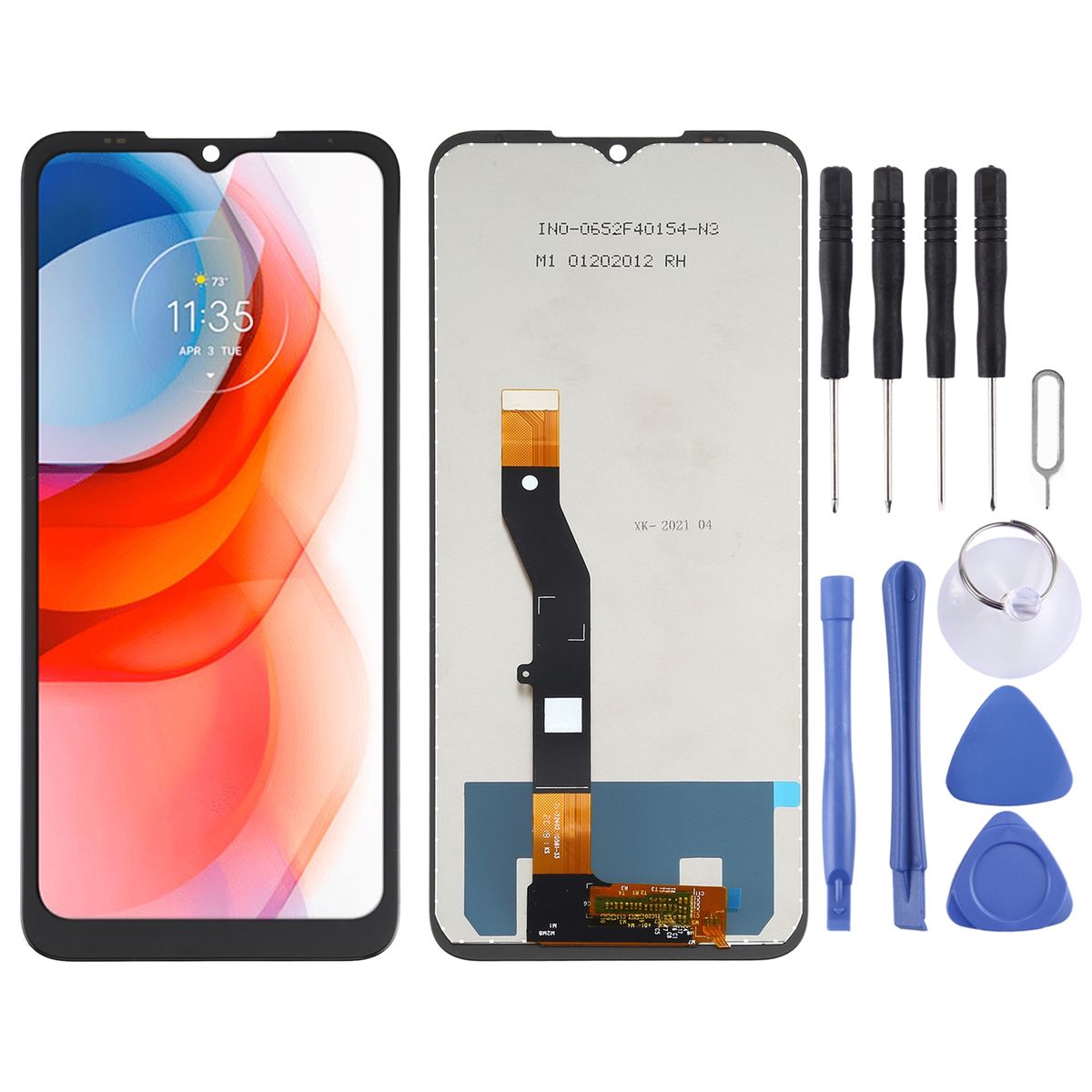 LCD Screen And Digitizer Fullembly For Motorola Moto G Play (2021)