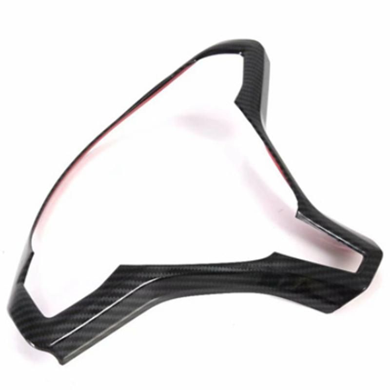 Carbon Fiber Car Inner Steering Wheel Frame Trim Steering