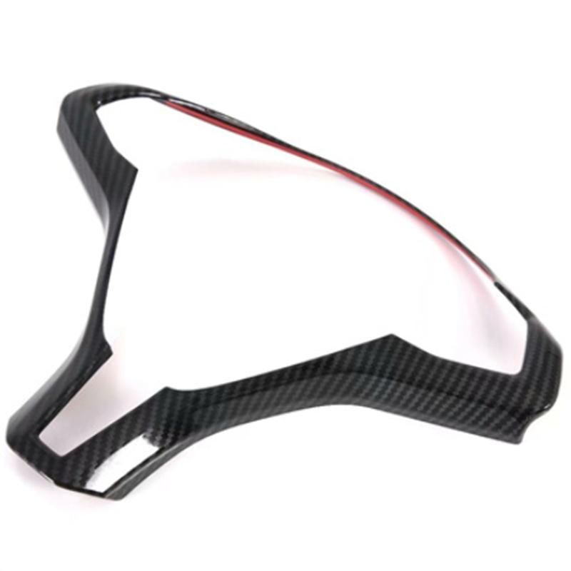 Carbon Fiber Car Inner Steering Wheel Frame Trim Steering