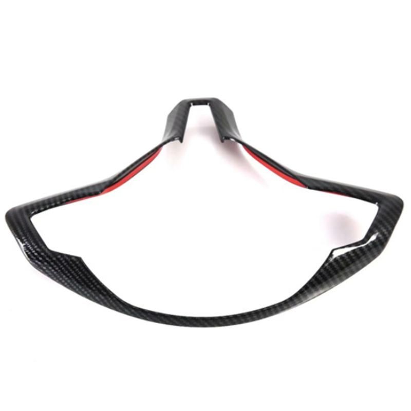 Carbon Fiber Car Inner Steering Wheel Frame Trim Steering
