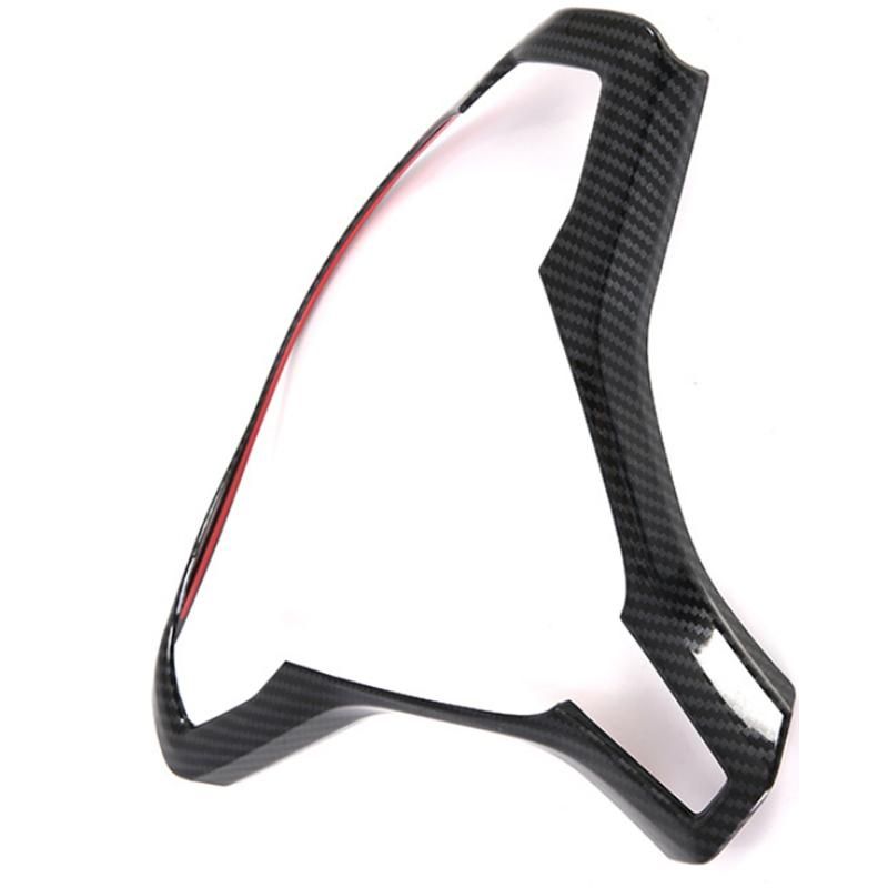 Carbon Fiber Car Inner Steering Wheel Frame Trim Steering