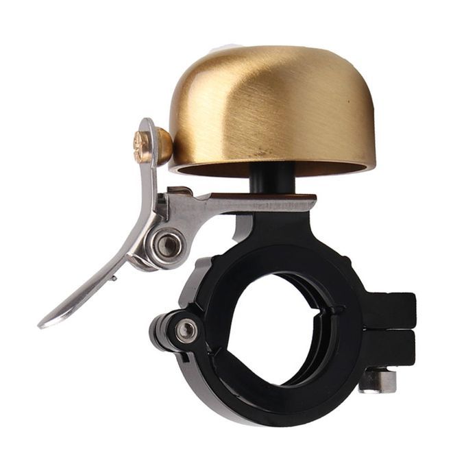 Bicycle Bell For Kids Adults Loud Crisp Cycling Ringing Horn Golden