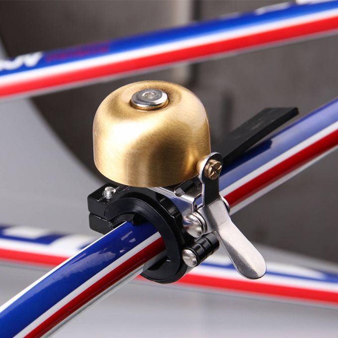 Bicycle Bell For Kids Adults Loud Crisp Cycling Ringing Horn Golden