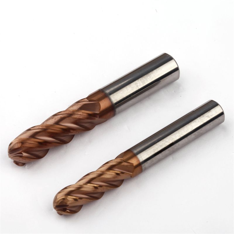 S435 040 D 30 050 B L CNC Router Bits 4 Flutes General Purpose Carbide End Mills