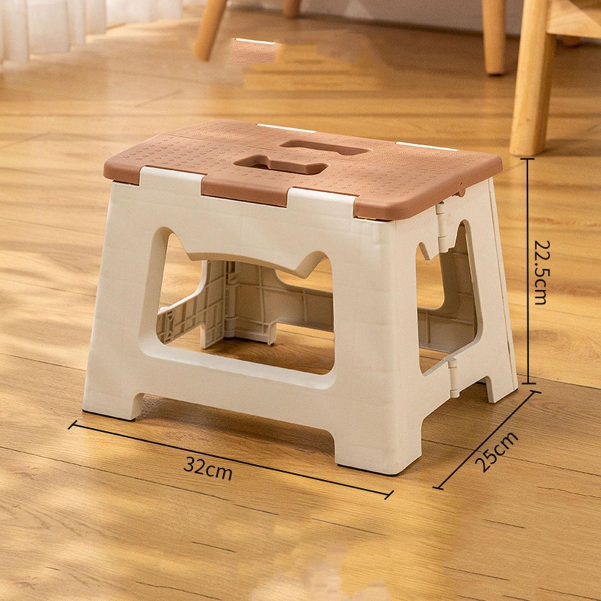 Camping Stool Outdoor Fishing Folding Stool Khaki