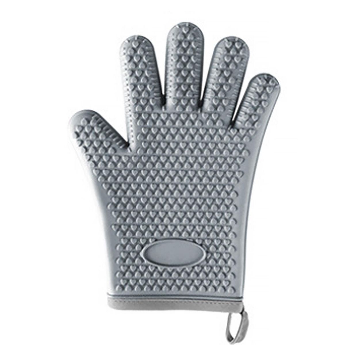 1Pc Oven Mitt Baking Insulation Oven Glove Cooking Tool Dark Gray