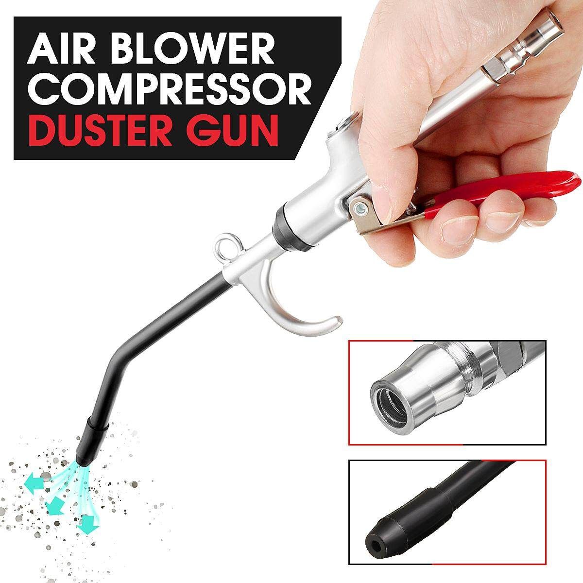 360° Rotation Air Compressor Duster Gu*n Compressor Blow Gu*n Set Nozzle Blower Tool For Machine Cleaning