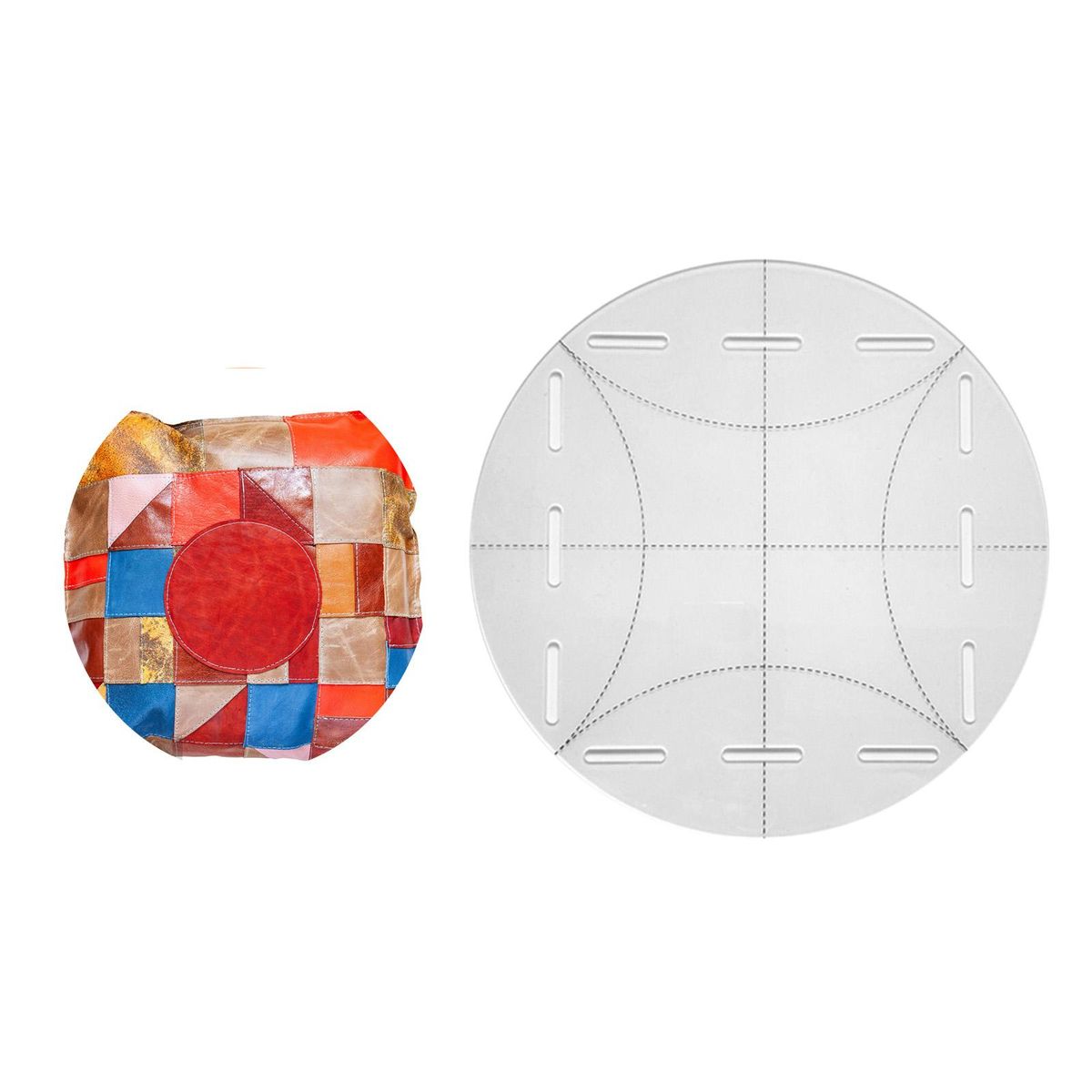 Acrylic Round Template Circle Curve Accessories DIY Ultifunctional M