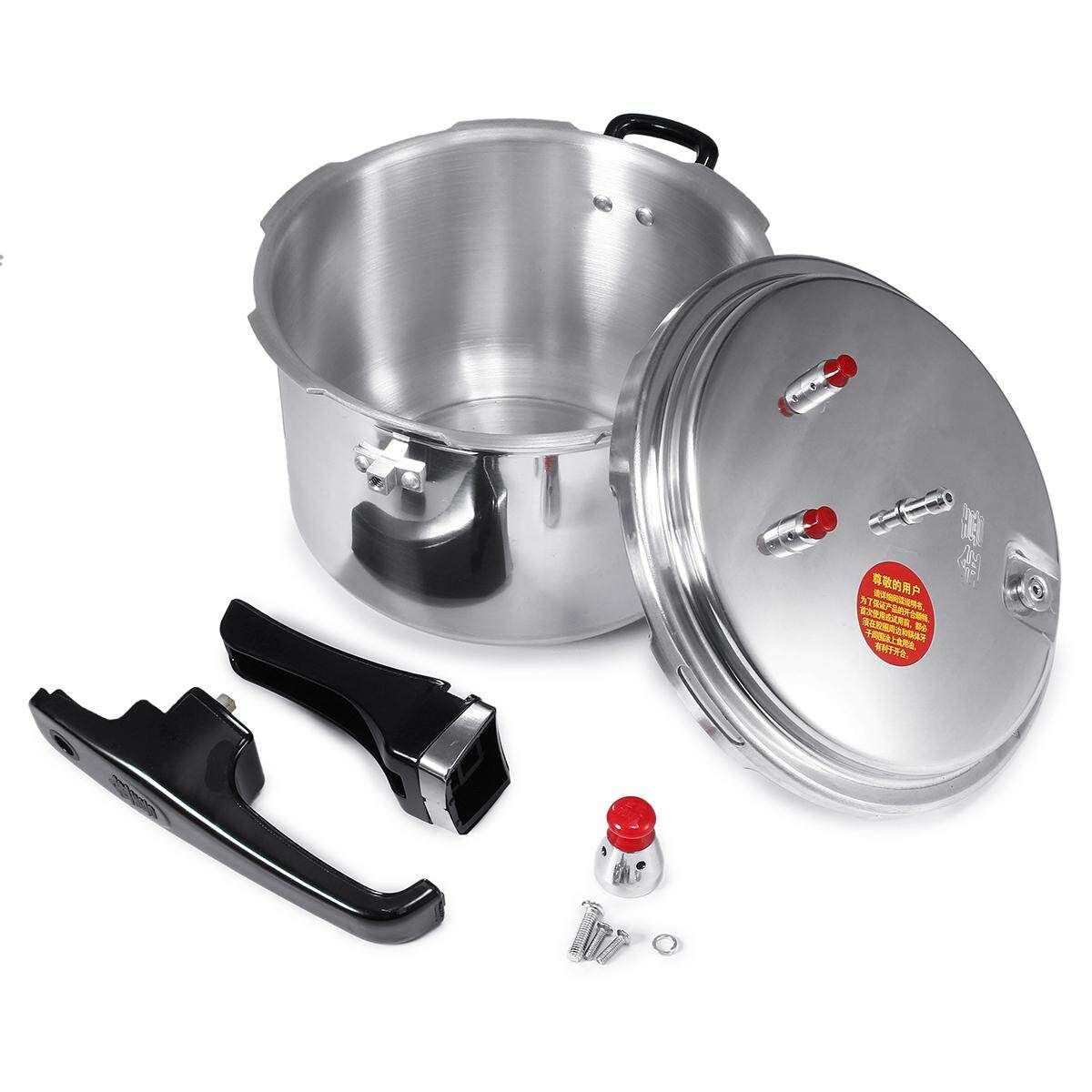 22cm Aluminium Commercial Grade Cooker 3/4/6.3 Litre 3 Style Kitchen Tools General Purpose Of Gas For Induction Cooker 20cm