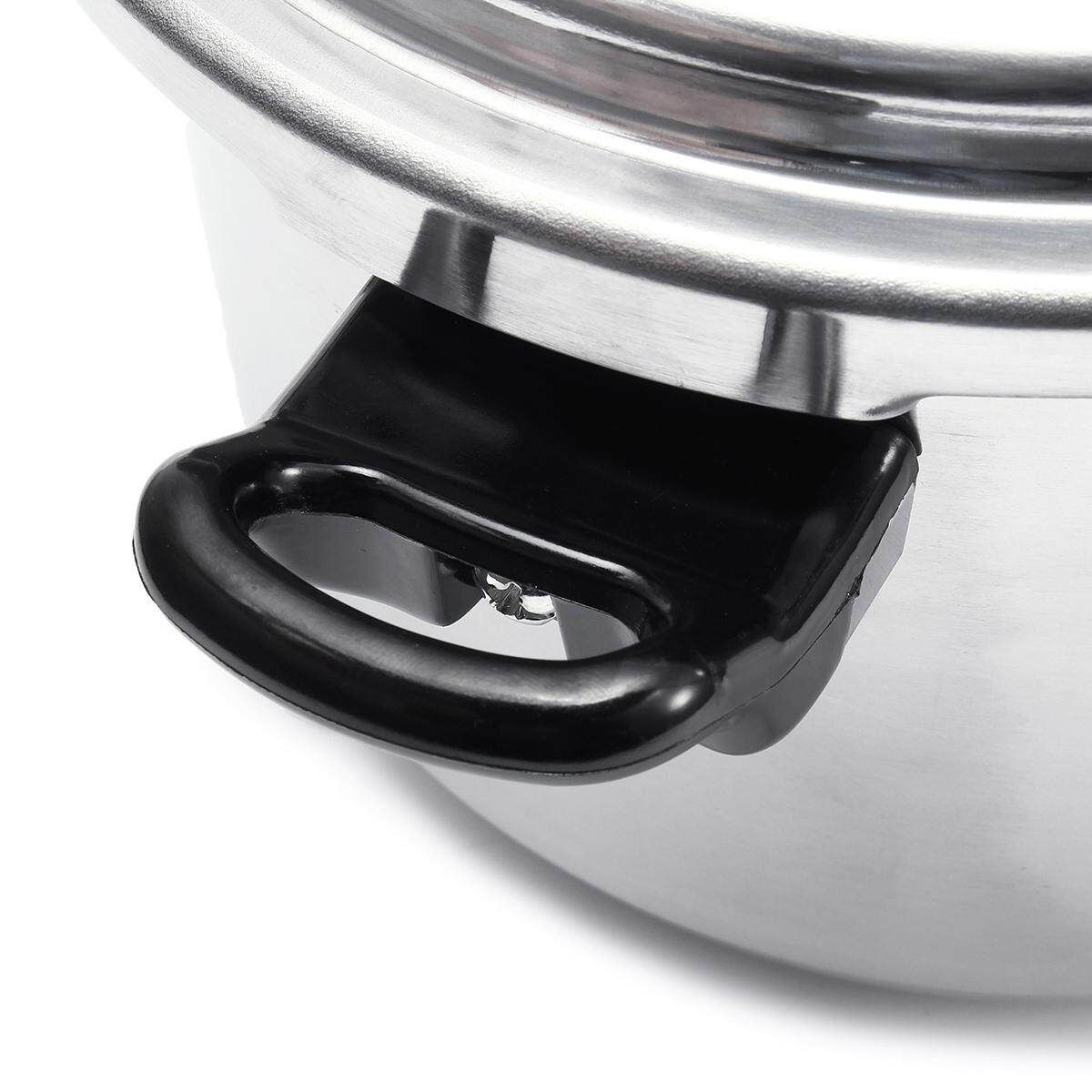 22cm Aluminium Commercial Grade Cooker 3/4/6.3 Litre 3 Style Kitchen Tools General Purpose Of Gas For Induction Cooker 20cm