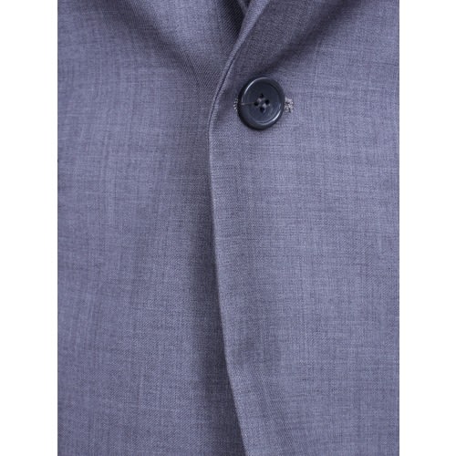 Men's Suite Notch Lapel Semi-fitted Suit - Ash - . Ms-4765