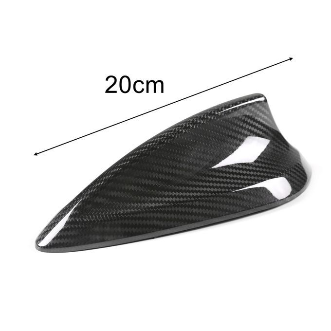Aerials Cover Trim Detachable Anti-slip Carbon Fiber-Red