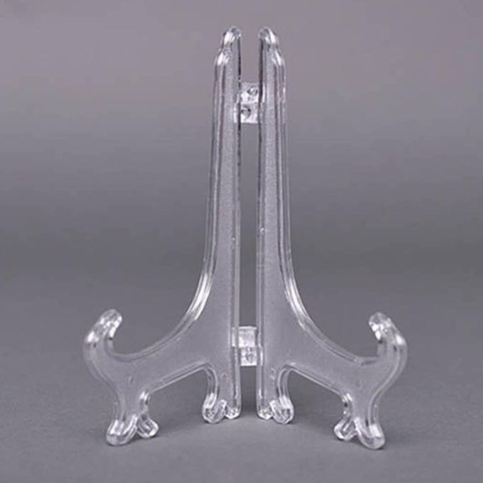 2Pieces Clear Plate Holder For Display Pictures Photo Certificates