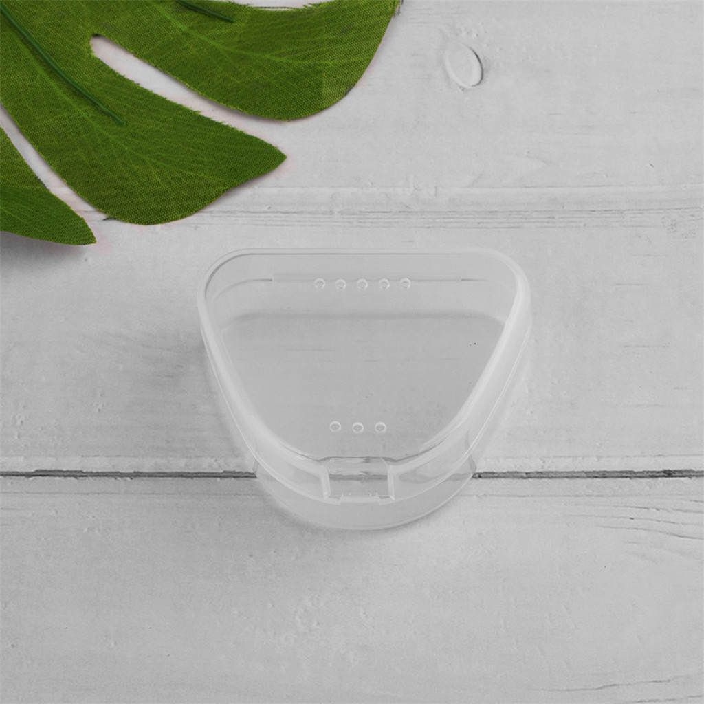 Plastic Orthodontic Retainer Aligner Case Teeth Braces Storage Box