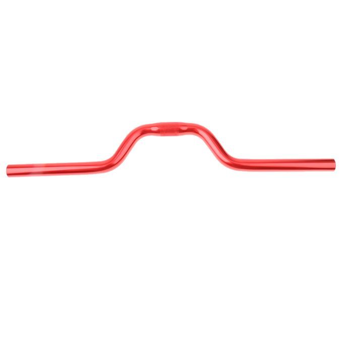 Alloy Mountain Bike Cycling Fixed Gear Riser Handlebars 254mm Red